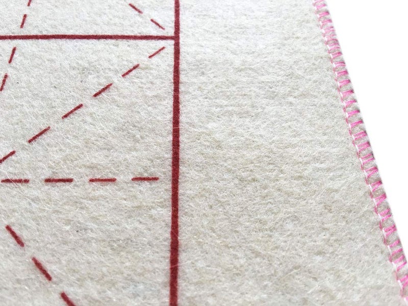 Easyou Chinese Calligraphy Felt Mat Sumi Painting Desk Pad 50 * 70cm (19.6"*27.5") Thick - Image 4